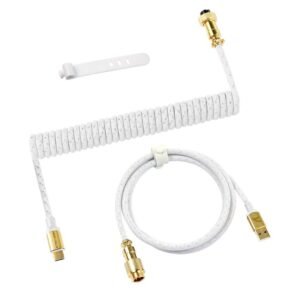 Attack Shark C03 Coiled Cable White 8k